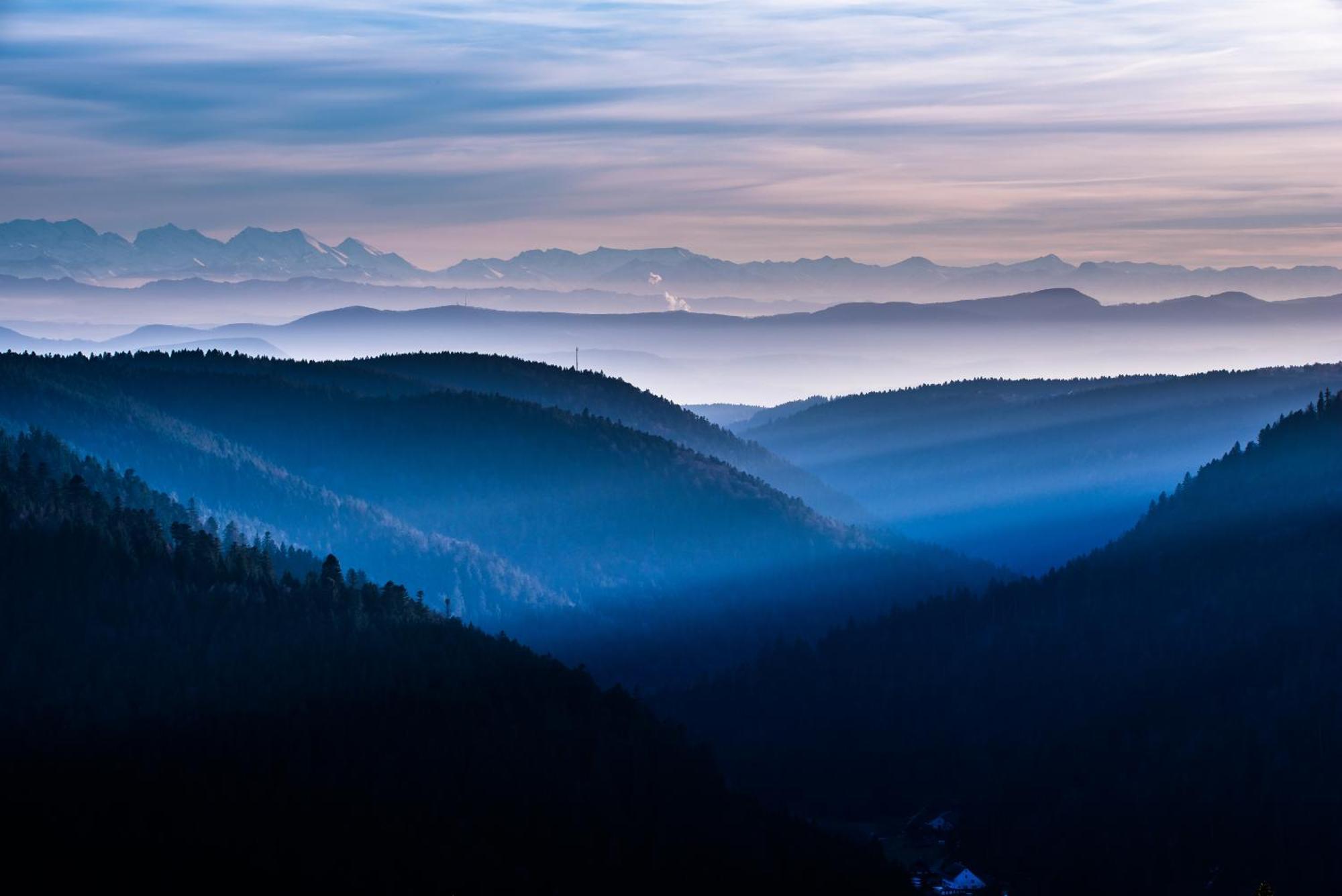 Hoehengasthaus Kolmenhof An Der Donauquelle Furtwangen Bagian luar foto